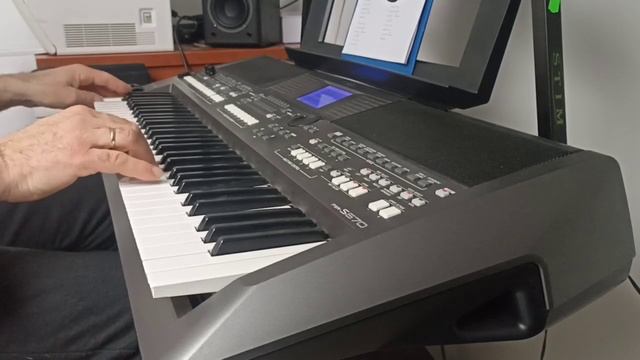 Kolońska i szlugi Sanah, Yamaha PSR S-670 cover смотреть онлайн