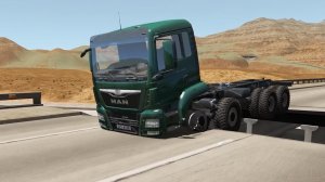 Автомобили против сломанного моста #1 - реалистичный симулятор аварии Видео для детей