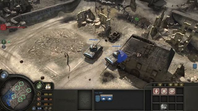 Company of Heroes #10 Кампания Высадка в Нормандии. Сен-Ло смотреть онлайн