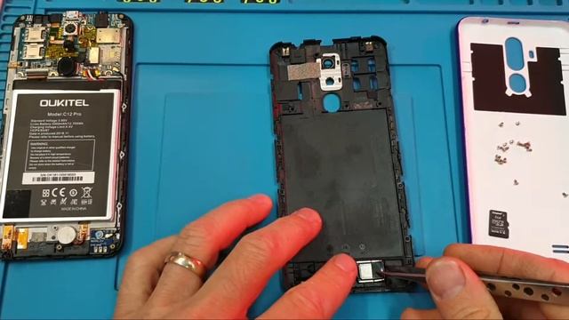 OUKITEL C 12Pro ЗАМЕНА ДИНАМИКА\OUKITEL C 12Pro CHANGE SPEAKER смотреть онлайн