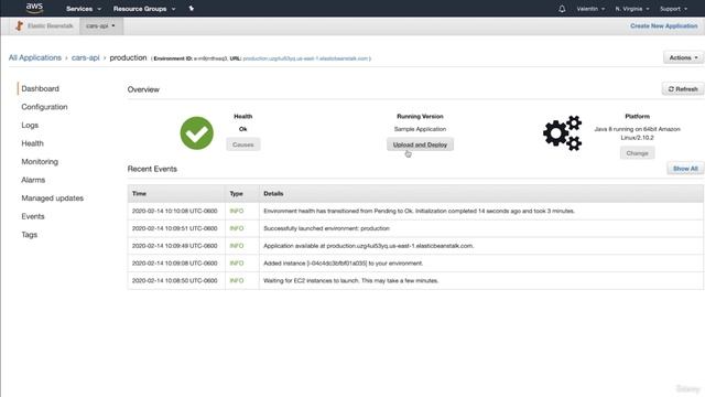 58 - How to deploy to AWS manual upload смотреть онлайн