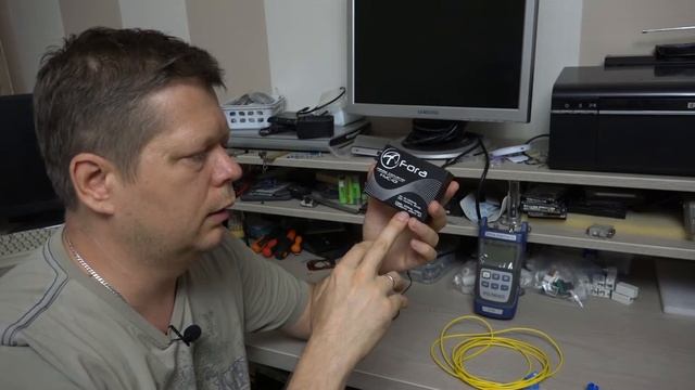 KING-40S - измеритель мощности оптического сигнала с фонариком смотреть онлайн