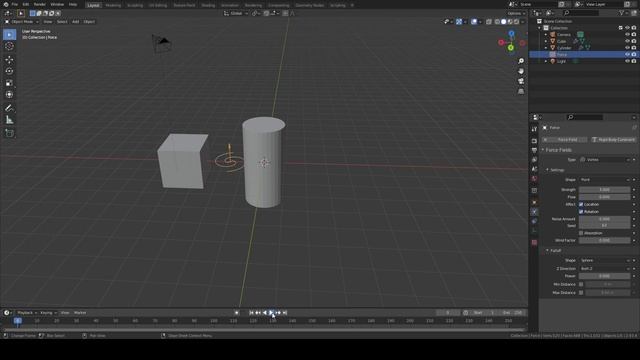 Силовые поля в blender (Forcefield). Часть 1 смотреть онлайн