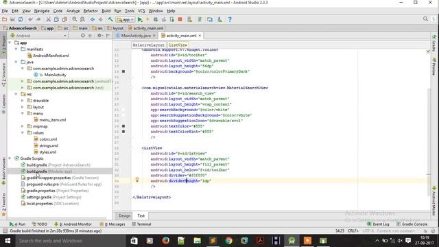 How to Implement Advanced Search View in Action Bar | Code DeV Tech смотреть онлайн
