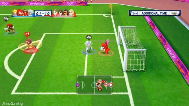 Mario & Sonic At The London 2012 Olympic Games Football #160 Team Mii New Skin смотреть онлайн