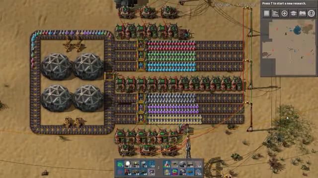 Factorio | Rainbow belt for science смотреть онлайн