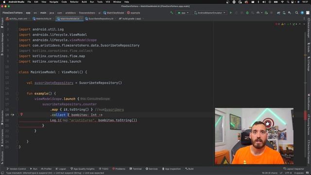 Domina los FLOWS - STATEFLOW, SHAREDFLOW y todo lo necesario para trabajar en Android con KOTLIN. смотреть онлайн