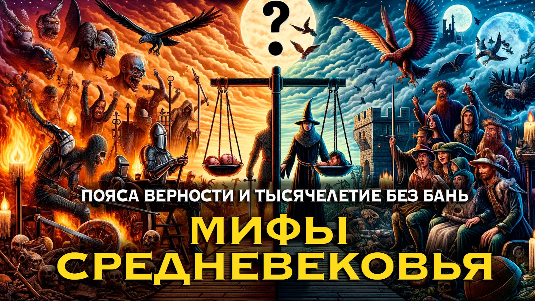 Право первой ночи, пояса верности и тысячелетие без бань: МИФЫ СРЕДНЕВЕКОВЬЯ смотреть онлайн