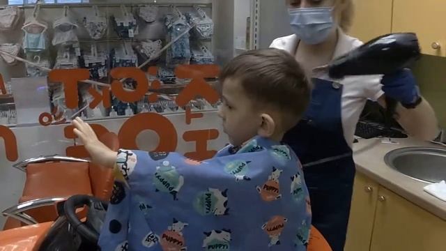 Модная стрижка для мальчика Рисунок Молния смотреть онлайн