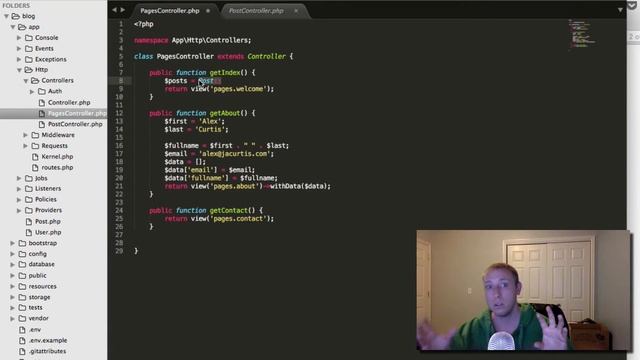 Part 21 - Query Builder [How to Build a Blog with Laravel Series] смотреть онлайн