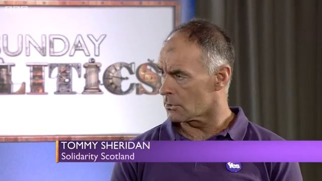 George Galloway vs Tommy Sheridan on Scottish independence - Sunday Politics - 14th September 2014 смотреть онлайн
