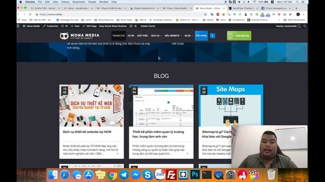 Thiết kế website WordPress "Cài theme" và "Code tay" смотреть онлайн