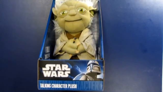 Мягкая игрушка Магистр Йода со звуковыми эффектами смотреть онлайн