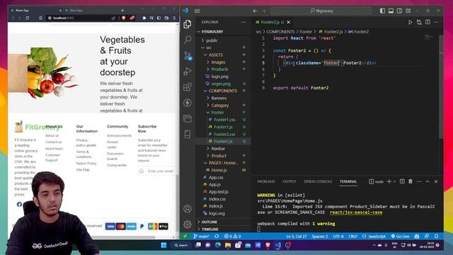 React JS Project Building: Products & Sub Category #1- Grocery Store | E-commerce Site смотреть онлайн