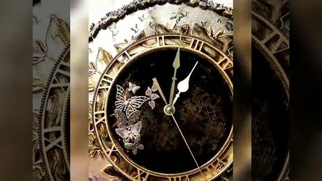 "Танец бабочек" часы. 100% ручная работа. смотреть онлайн