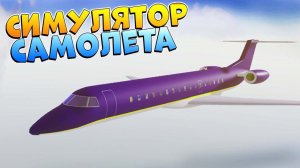 САМОЛЕТ возьми меня в ПОЛЕТ ✈️ Роблокс Симулятор Аэропорта