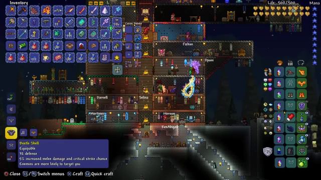 Terraria | How to get Beetle Armor смотреть онлайн