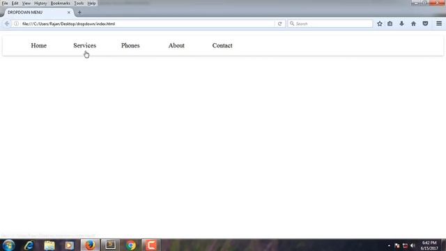 how to create Dropdown menu using html and css смотреть онлайн