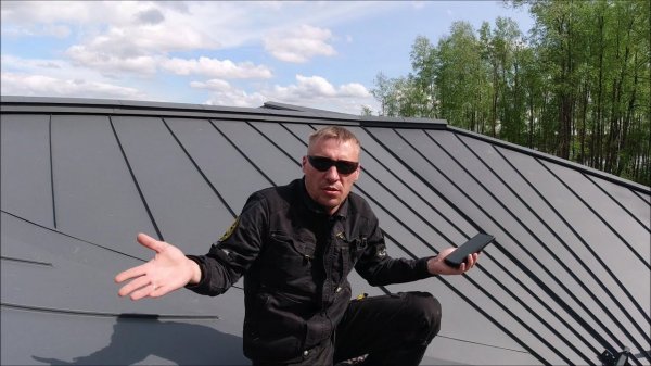 ФАЛЬЦЕВАЯ КРОВЛЯ! ТЕХНОЛОГИЯ ДВОЙНОГО ФАЛЬЦА! Часть 4! Ильичёво!