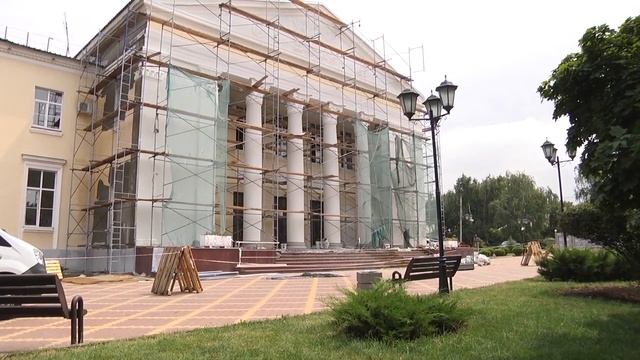 Ремонт РДК ведется в рамках реализации госпрограммы «Комплексное развитие сельских территорий» смотреть онлайн