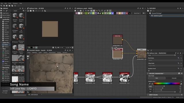 Brick Wall With Moss | Substance Designer 2022 смотреть онлайн