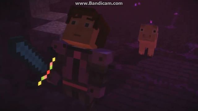 Minecraft Story Mode - Episode 4 Между молотом и наковальней Часть 4 смотреть онлайн