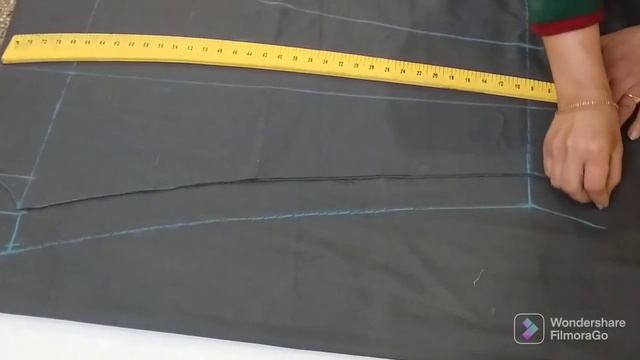 44 hip size full elastic pant with side cut cutting and stitching|| पैंट कटिंग एंड स्टिचिंग || смотреть онлайн