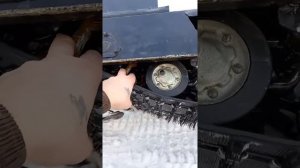 Замена гусянок на буране. проставочные и регулировочные шайбы.