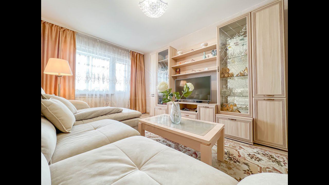 Рум-тур по 3-комнатной квартире в мкр. Юбилейный, 41 (продажа) смотреть онлайн