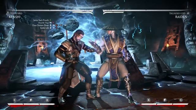 Mortal Kombat X - Combo Tutorial - Kenshi (36% One Bar) (Possessed) смотреть онлайн