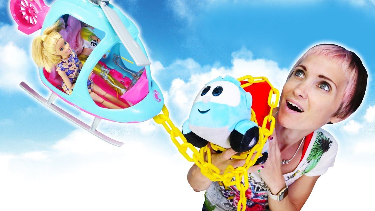 Грузовичок Лёва у Маши Капуки и куклы Барби на техосмотре! Игры машинки. Видео игрушки для детей смотреть онлайн