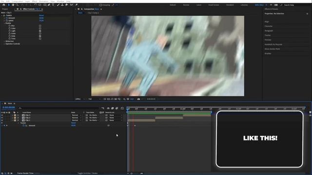 Twitch Shake Tutorial | After Effects Tutorial смотреть онлайн