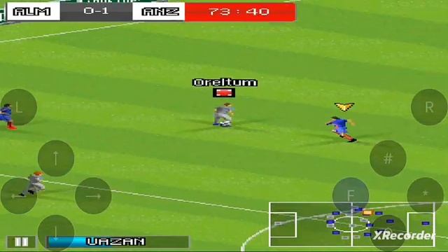 Real football 2014 in emulator java (gameplay) смотреть онлайн