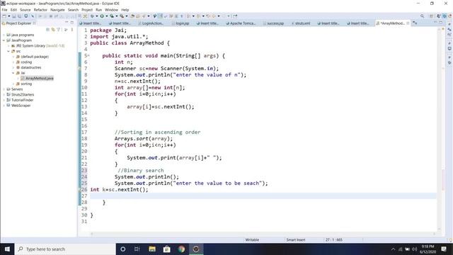 Sorting and Binary search in java | Short Tricks | English смотреть онлайн