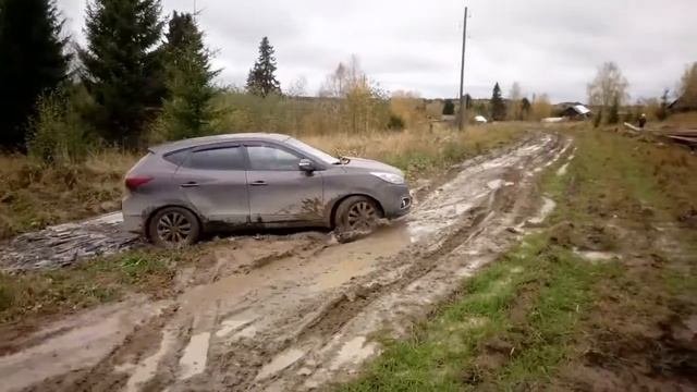 Ix35 на бездорожье