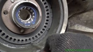 Гранта, замена задних ступичных подшипников