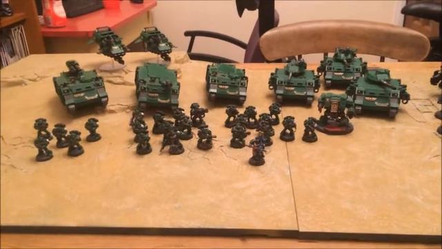 List building with my Salamanders. Warhammer 40000 смотреть онлайн
