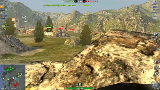 Играем на Leopard 1! World Of Tanks Blitz! смотреть онлайн