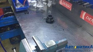 Как заменить подшипник шкива и муфту компрессора кондиционера. Honda CRV 2.4.