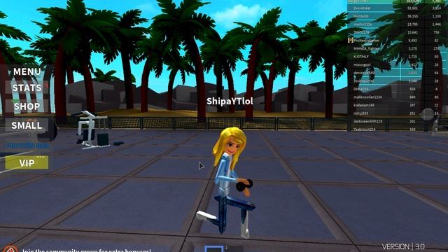 Играю в симулятор качалки в роблокс! смотреть онлайн