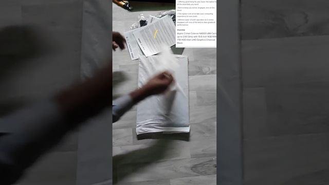 Acer aspir3 A315-34-C61B laptop unboxing ?#lifehack смотреть онлайн