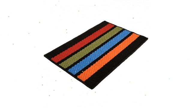 Коврик Barcelona 38х58см, цвет в ассортименте, основа ПВХ (Vortex) обзор 22427 смотреть онлайн