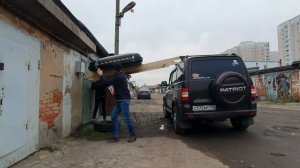 Установка палатки Ястреб на крышу авто. Rooftoptent install.