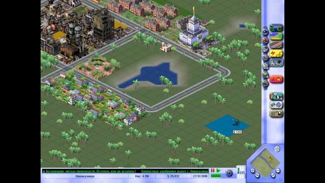 18. SimCity 3000 (1999), строим аутентичный Новокузнецк смотреть онлайн