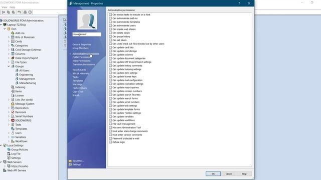 08) How to Create Users and Groups in SOLIDWORKS PDM | SOLIDWORKS PDM Tutorials смотреть онлайн