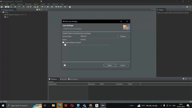 How to create a project, package & class in eclipse ide | Eclipse IDE | java | java programming смотреть онлайн