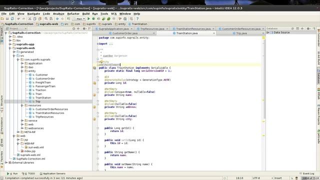 Correction TP Java EE 2013 n°9 смотреть онлайн