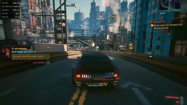 CYBERPUNK 2077 6 MINUTES GAMEPLAY FREE ROAM (RX 470 4GB I5-3470) смотреть онлайн