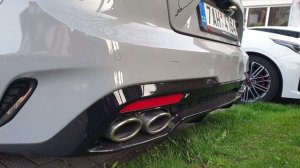 2019 Kia Stinger GT 3,3 V6 T-GDI: cold start exhaust sound