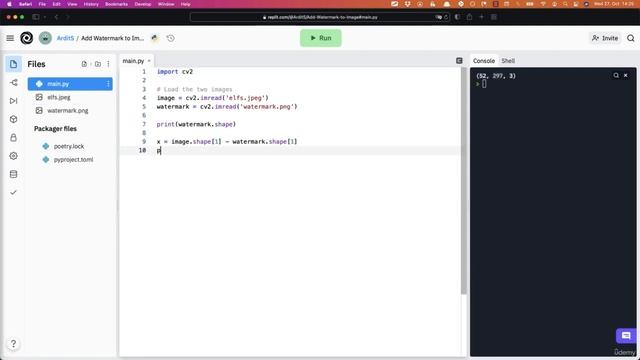 Adding Watermark to Image | Automate Everything with Python смотреть онлайн